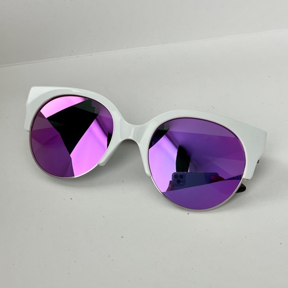 McQ by Alexander McQueen MQ0048SA White Avana Pink New Women\'s Sunglasses main image 4